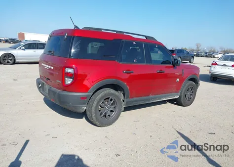 2022 Ford Bronco Sport Big Bend z USA, uszkodzony, nr VIN 3FMCR9B69NRE19833